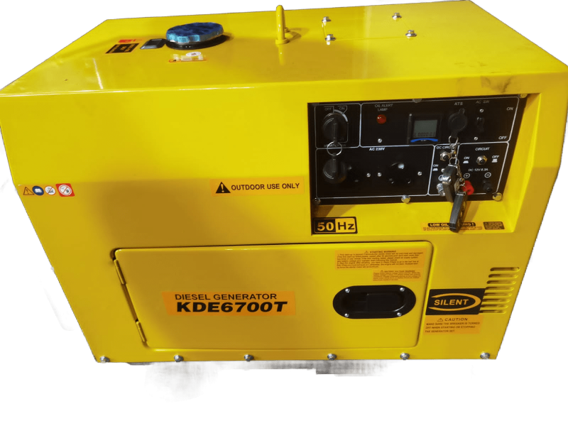 5kva s188fbe engine single phase silent diesel generator